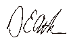 Signature. 