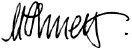 M J Viviers signature. 