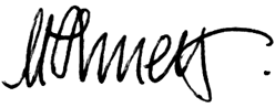 Maria Viviers signature