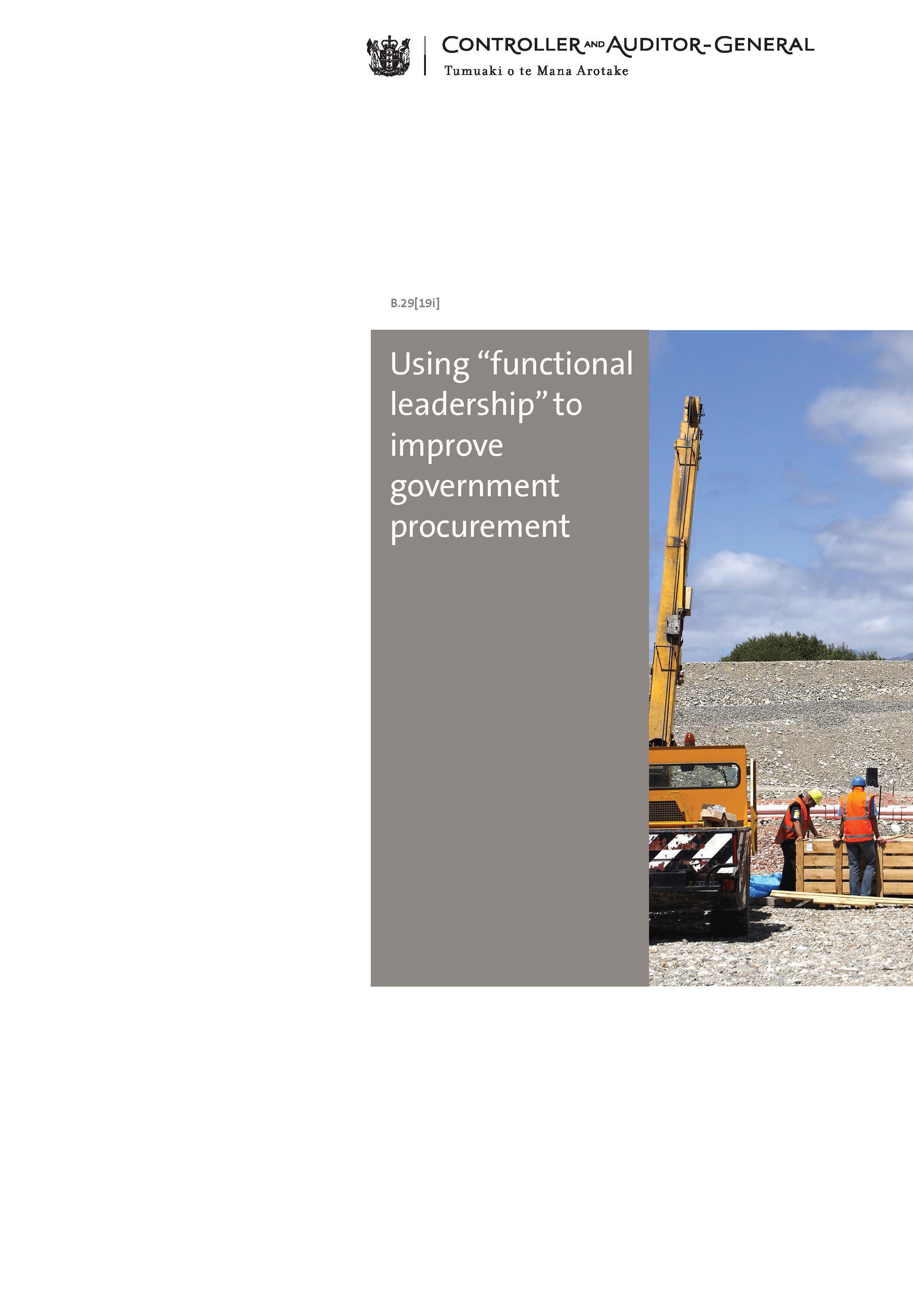 Report cover