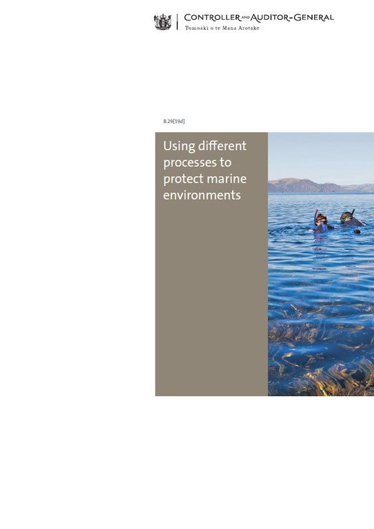 The cover of our report