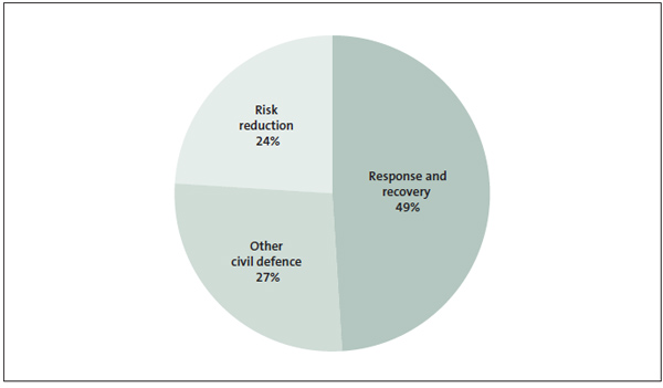 Figure 12 - Proportion of identifiable expenditure, by type of expenditure. 