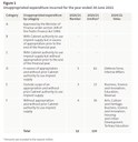 Figure 1 - Unappropriated expenditure incurred for the year ended 30 June 2021