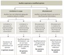 Figure 2: Types of modified opinions