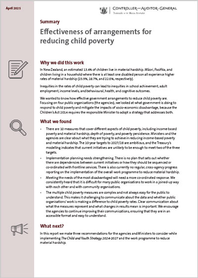 Report summary