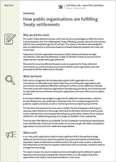 Report summary