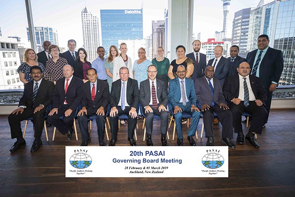 20th PASAI Governing Board Meeting, Auckland Feb 2019