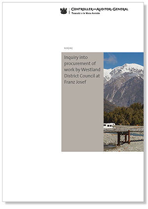 Westland inquiry report cover