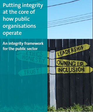 Putting integrity at the core of how public organisations operate